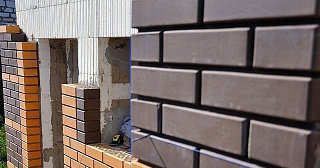 Фасады домов из кирпича в Кыштыме: качественная кладка от 1156 рублей