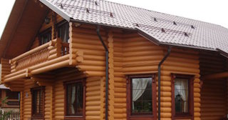 Строительство дома из оцилиндрованного бревна в Кыштыме - от 136565 рублей